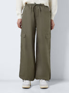 Noisy May NORMAL WAISTED CARGO TROUSERS