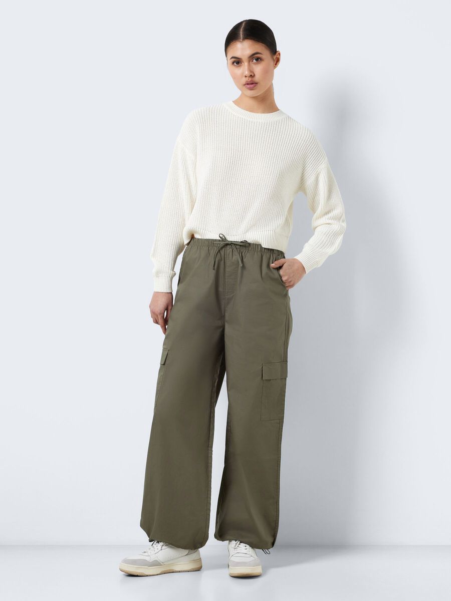 Noisy May NORMAL WAISTED CARGO TROUSERS