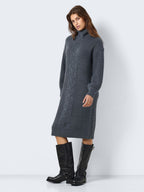 Noisy May KNITTED ROLL NECK DRESS