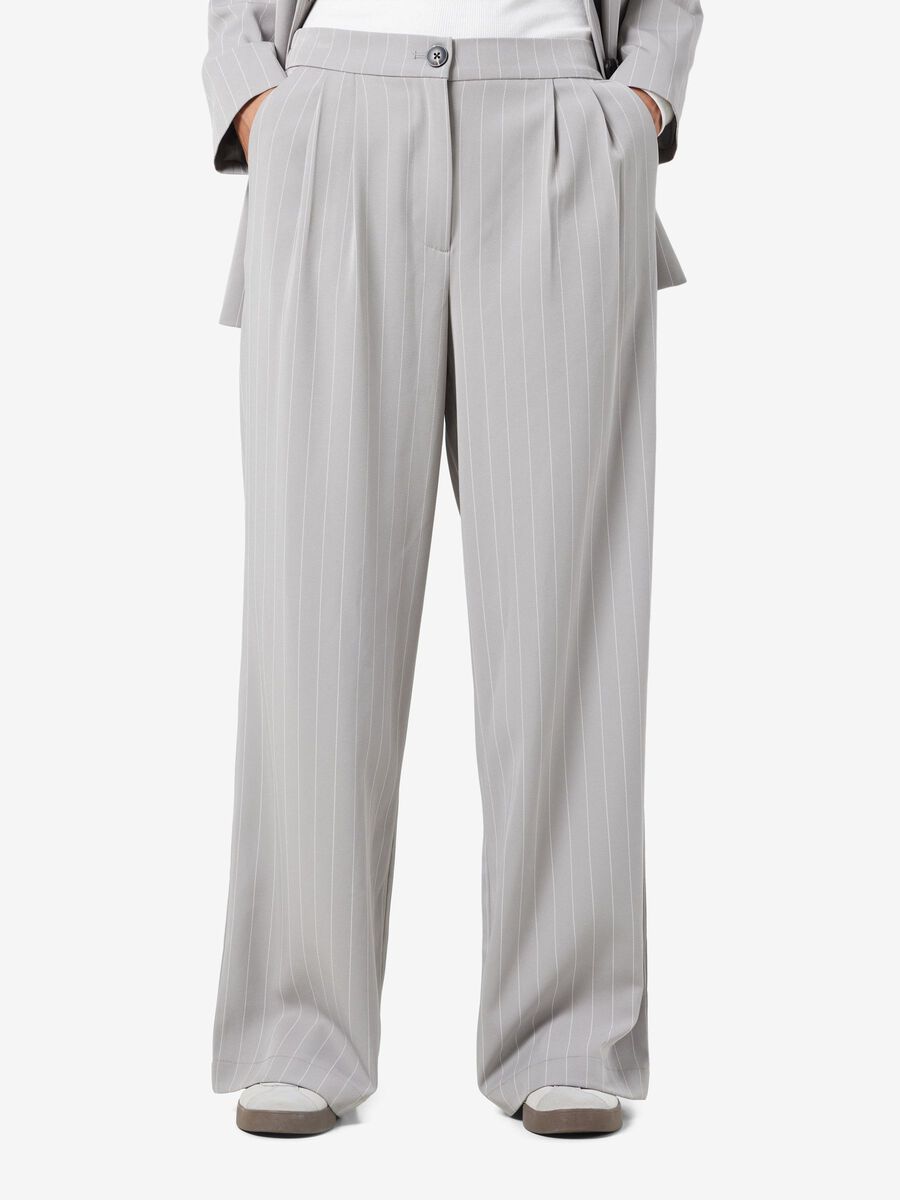 Noisy May PINSTRIPED TROUSERS
