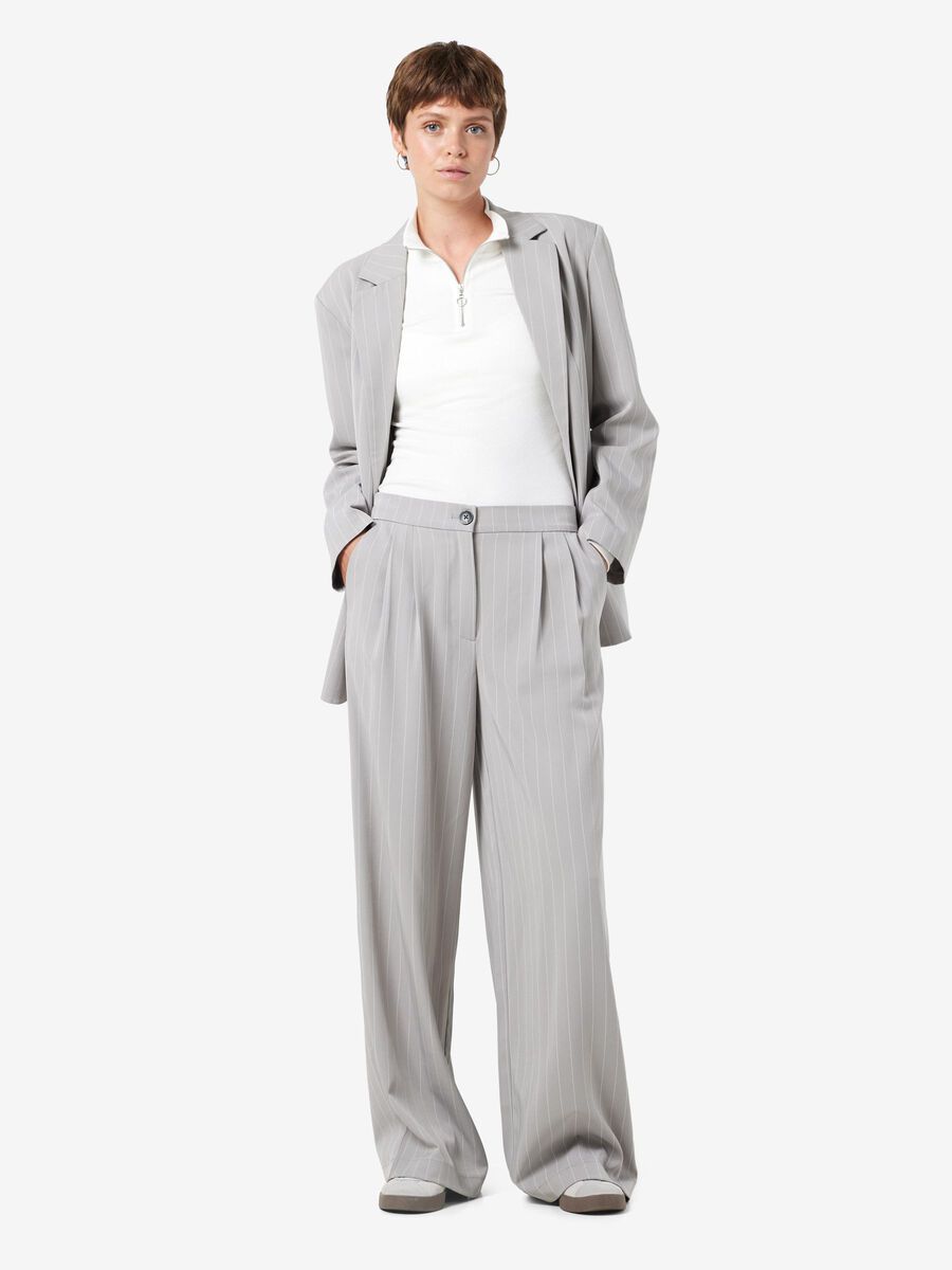 Noisy May PINSTRIPED TROUSERS