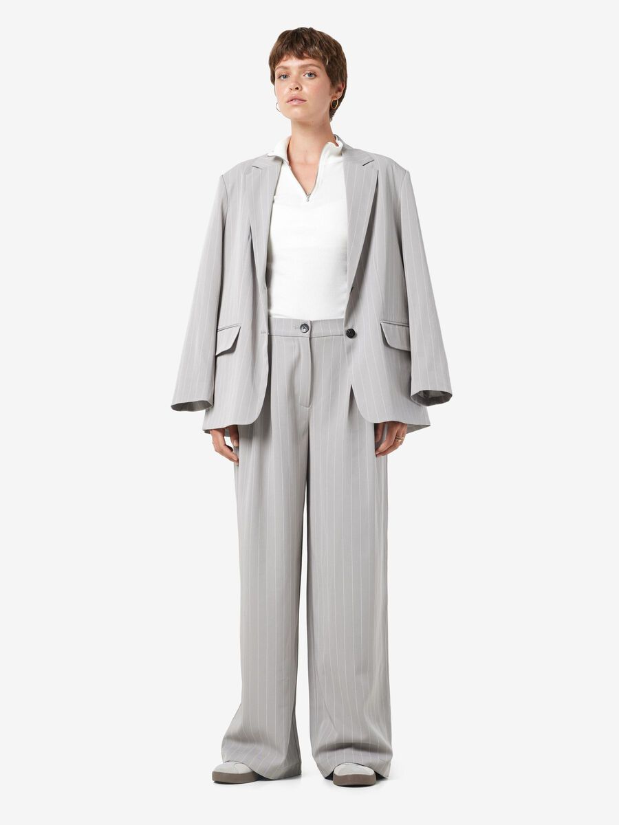 Noisy May PINSTRIPED TROUSERS