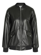 Noisy May FAUX LEATHER BOMBER JACKET