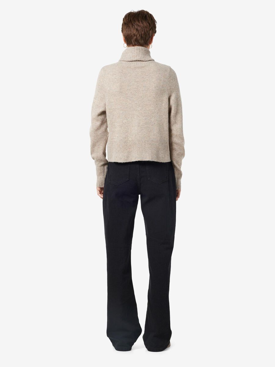 Noisy May POLO NECK KNITTED PULLOVER