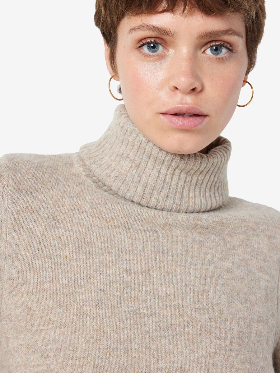 Noisy May POLO NECK KNITTED PULLOVER