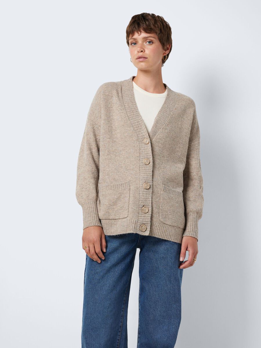 Noisy May SHORT KNITTED CARDIGAN