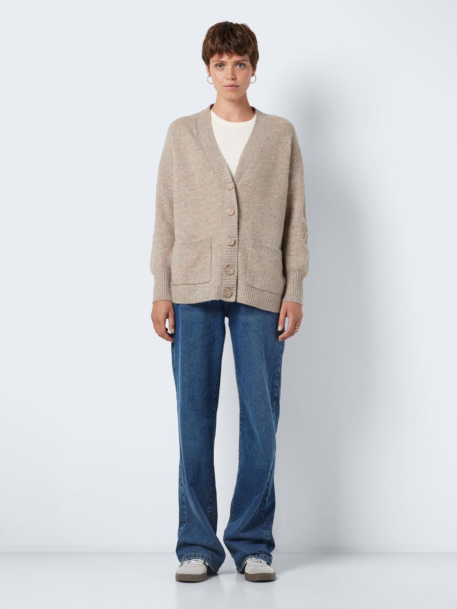 Noisy May SHORT KNITTED CARDIGAN