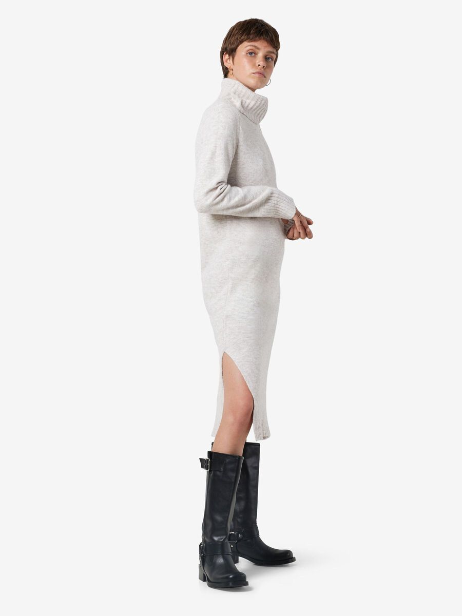Noisy May HIGH NECK KNITTED DRESS