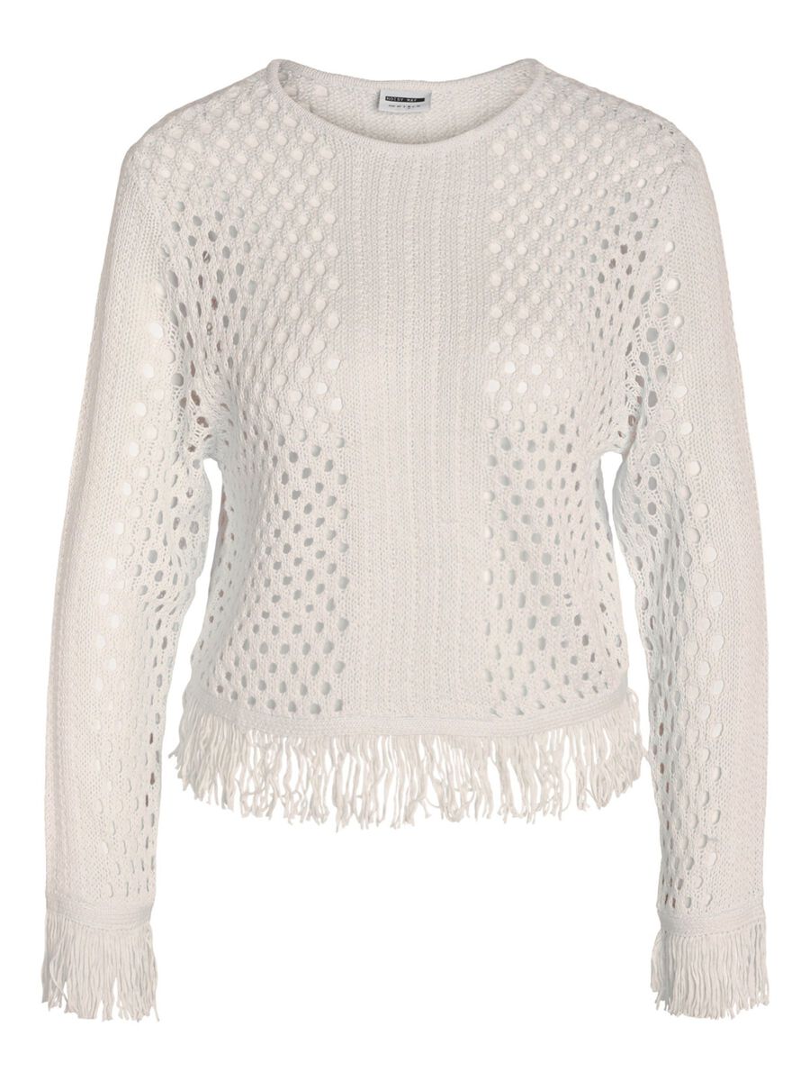 Noisy May KNITTED FRILL PULLOVER