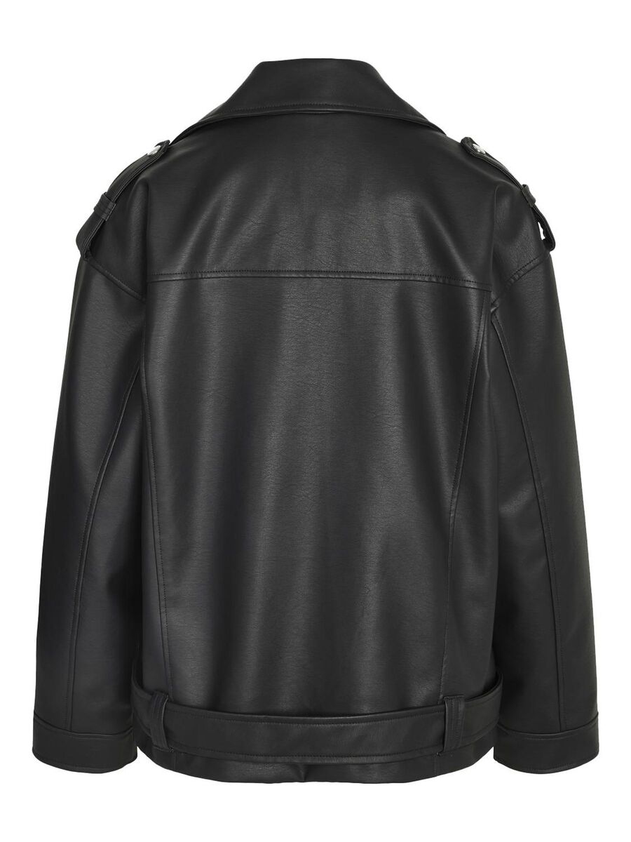 Noisy May OVERSIZE FAUX LEATHER JACKET