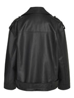 Noisy May OVERSIZE FAUX LEATHER JACKET