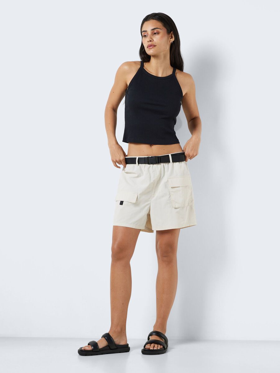Noisy May HIGH WAISTED CARGO SHORTS