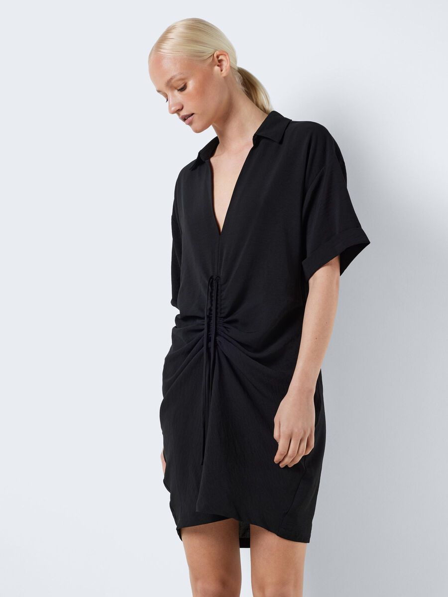Noisy May SHORT RUCHED DRESS