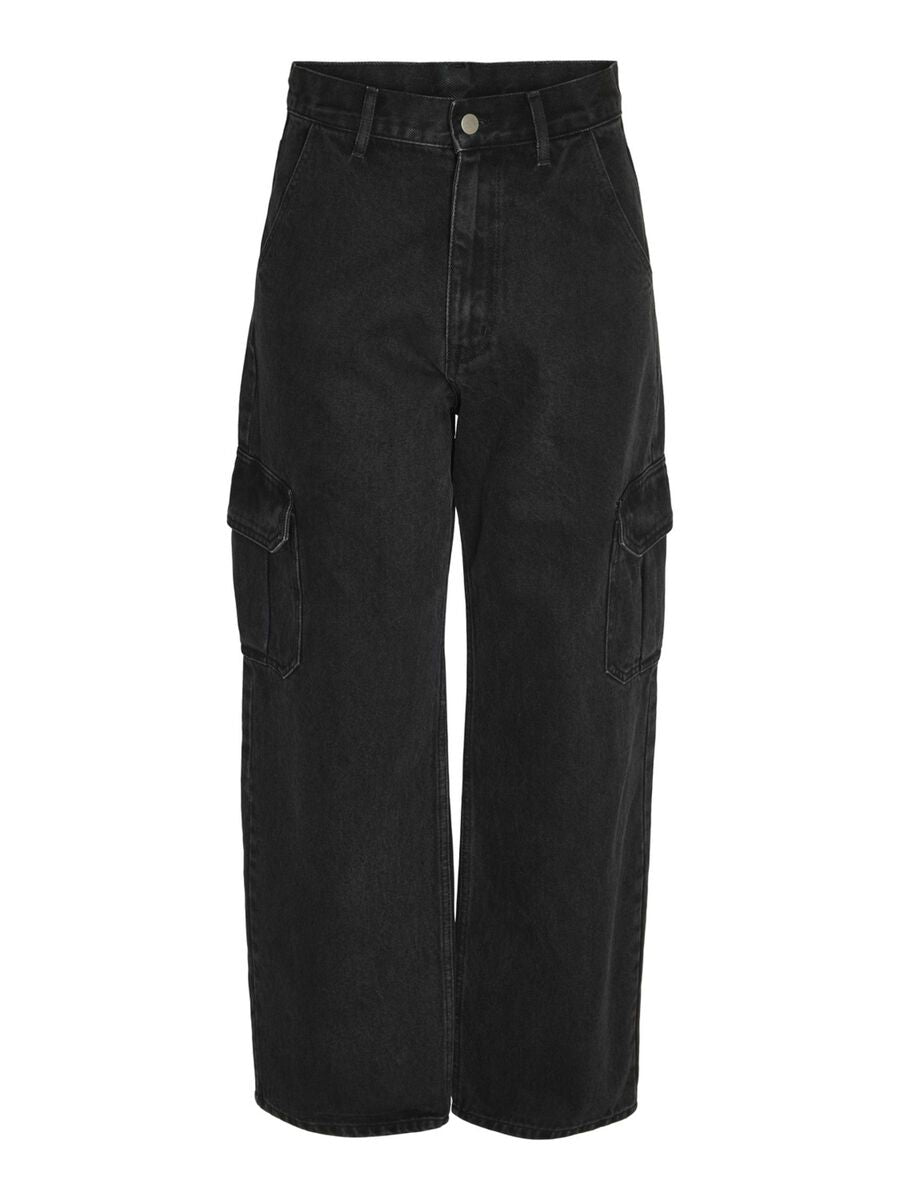 Noisy May NMALEXA NORMAL WAISTED CARGO JEANS