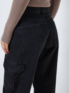 Noisy May NMALEXA NORMAL WAISTED CARGO JEANS