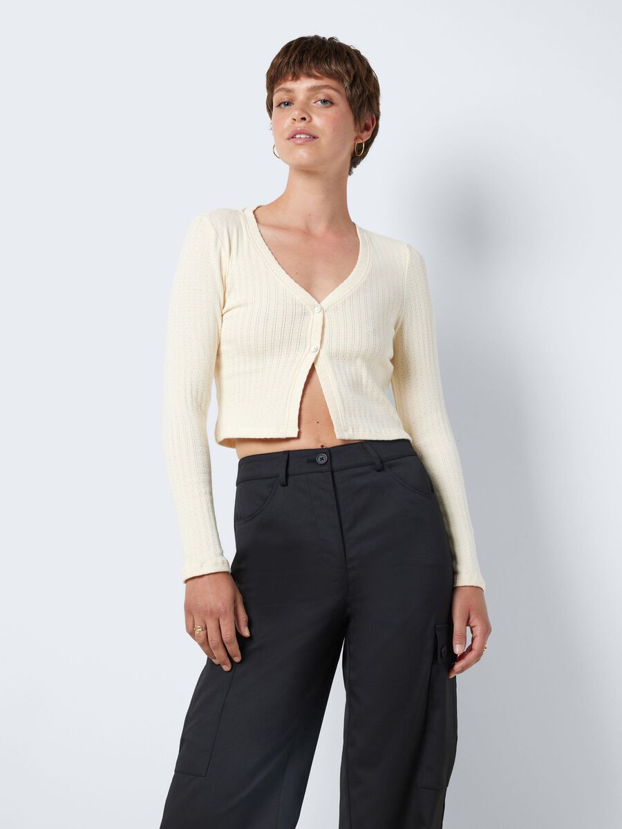Noisy May V-NECK CARDIGAN