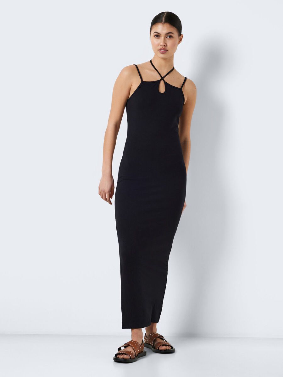 Noisy May LONG HALTER NECK DRESS