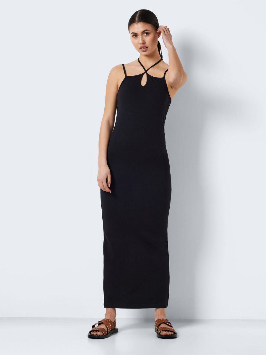 Noisy May LONG HALTER NECK DRESS