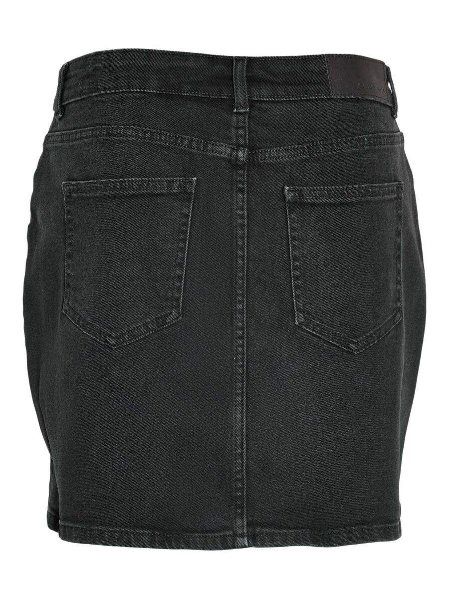 Noisy May SHORT SLIT DENIM SKIRT