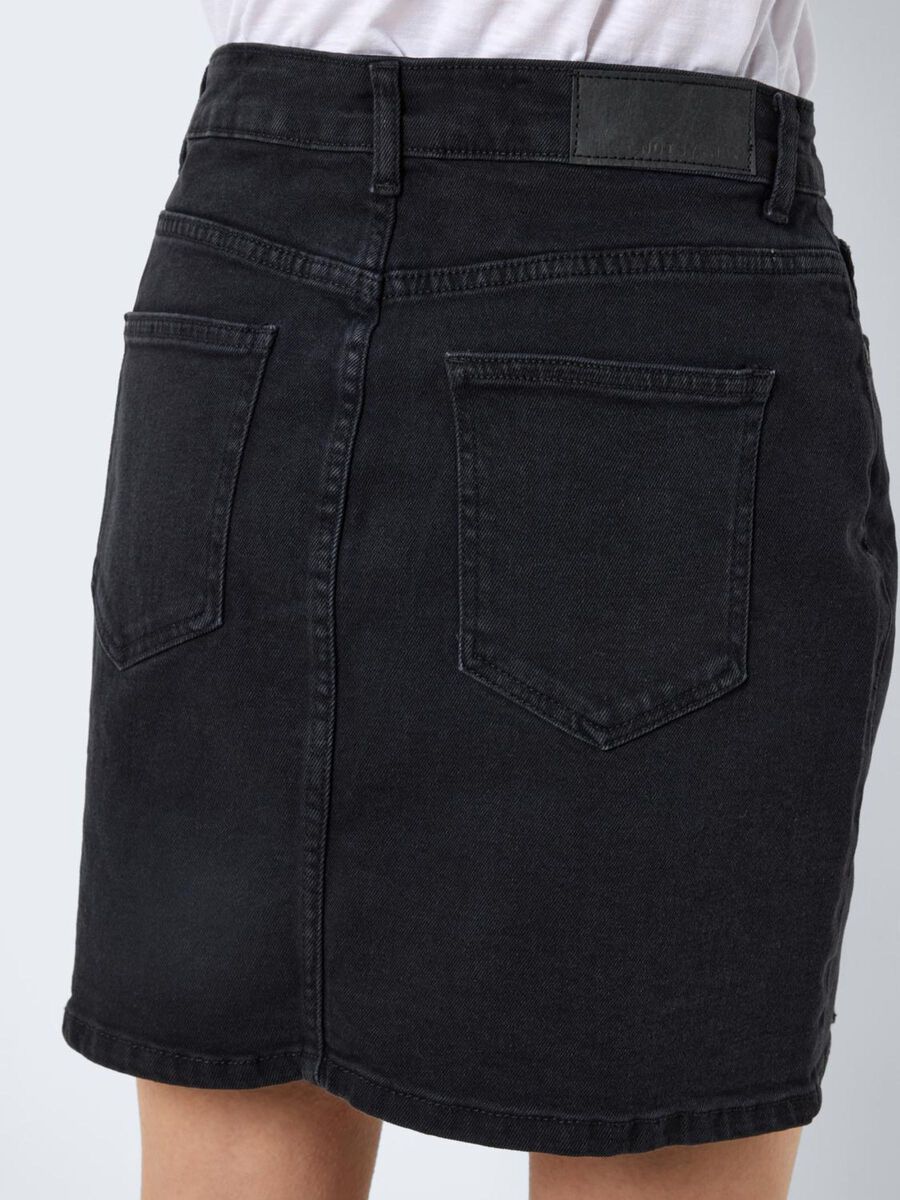 Noisy May SHORT SLIT DENIM SKIRT