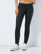 Noisy May NMALLIE COATED TROUSERS