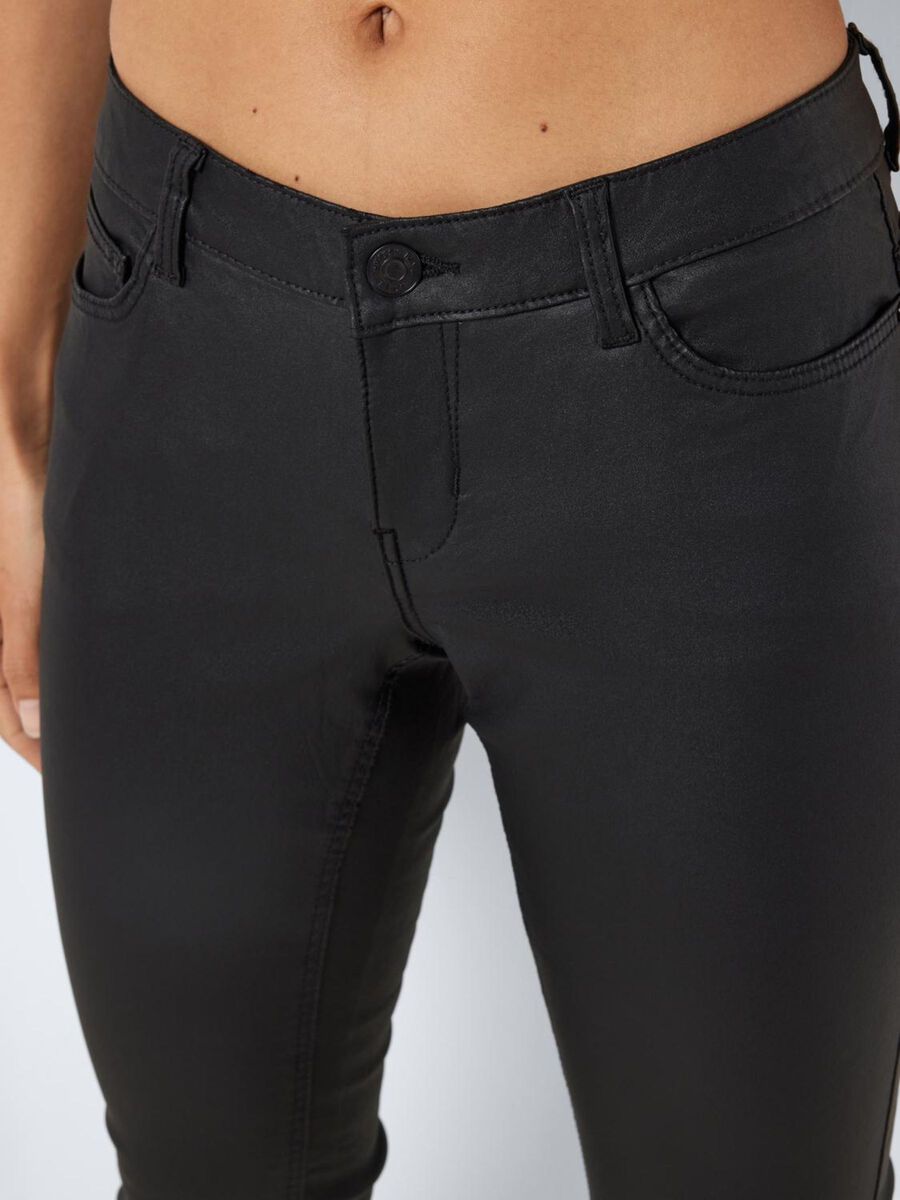 Noisy May NMALLIE COATED TROUSERS