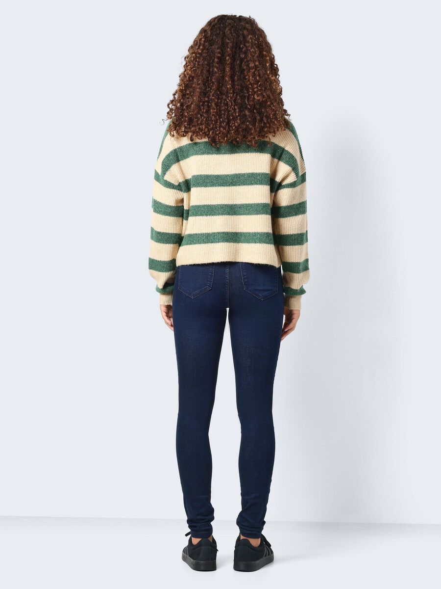 Noisy May KNITTED ZIP PULLOVER