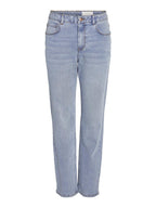 Noisy May NMGUTHIE HIGH WAISTED STRAIGHT FIT JEANS
