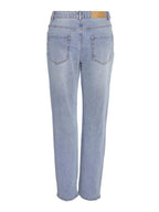 Noisy May NMGUTHIE HIGH WAISTED STRAIGHT FIT JEANS