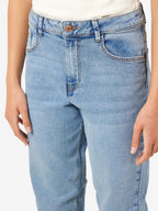 Noisy May NMGUTHIE HIGH WAISTED STRAIGHT FIT JEANS