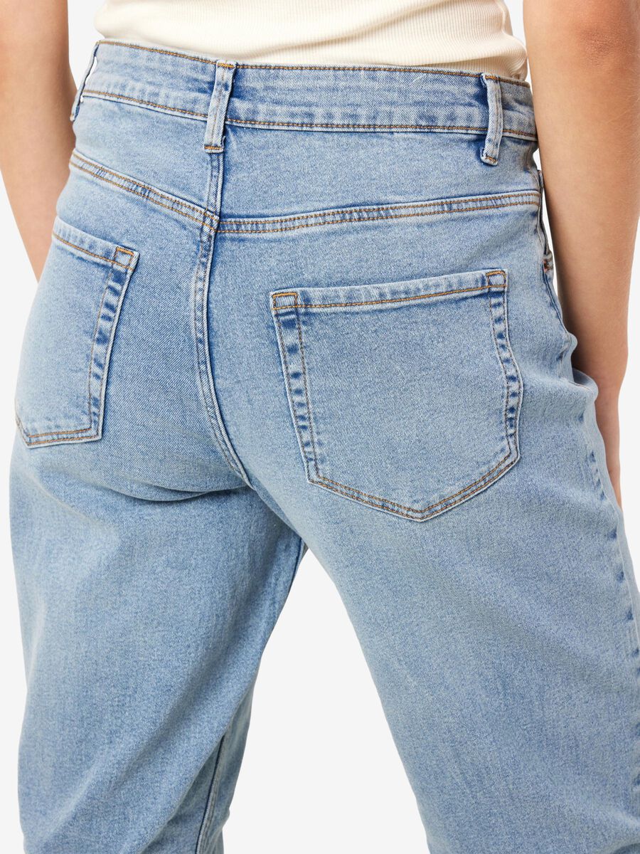 Noisy May NMGUTHIE HIGH WAISTED STRAIGHT FIT JEANS