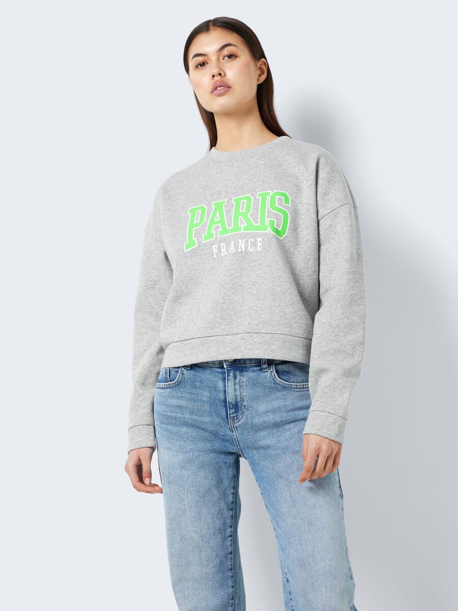 Noisy May PRINTET SWEATSHIRT