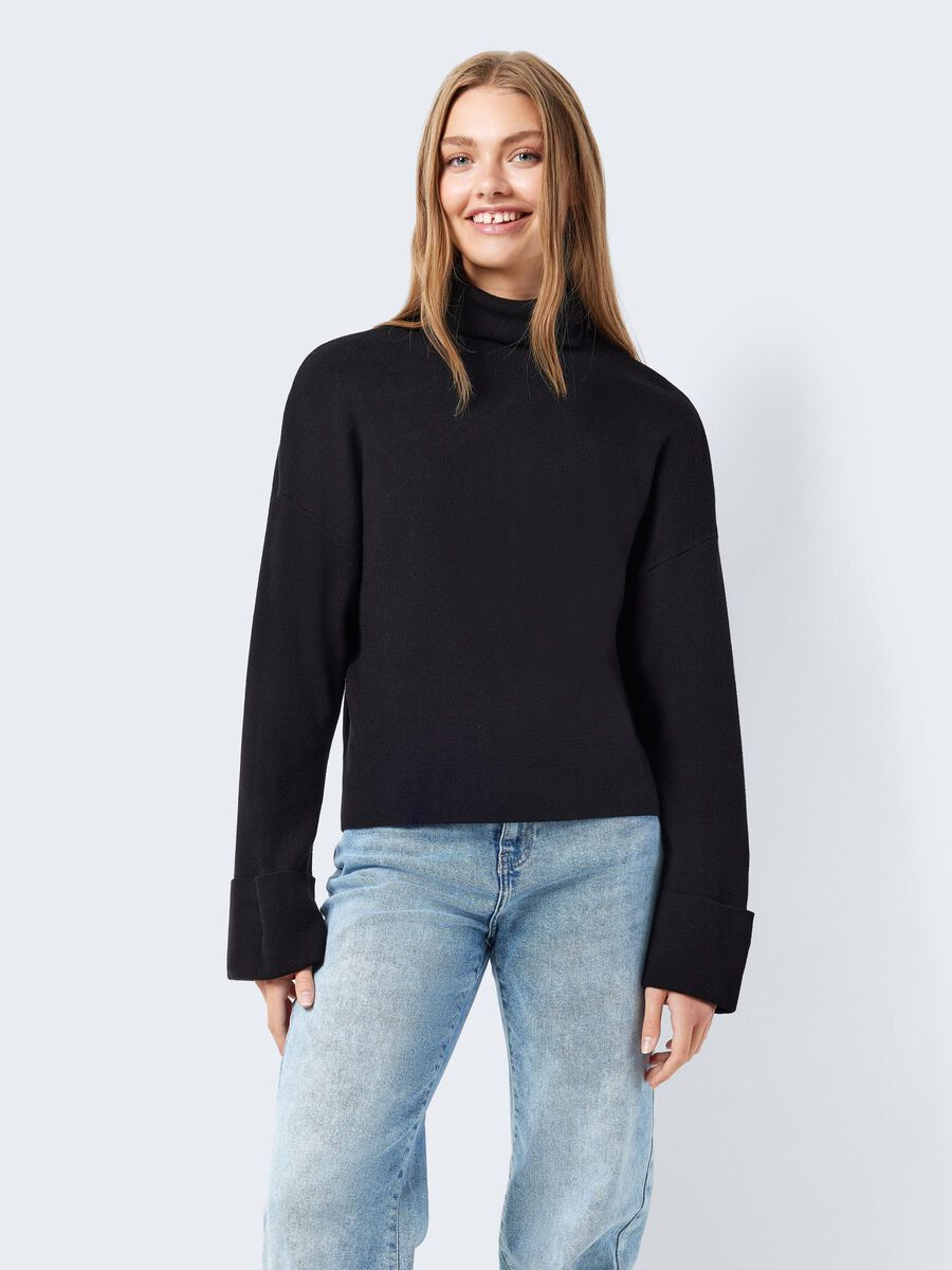 Noisy May KNITTED ROLL NECK PULLOVER