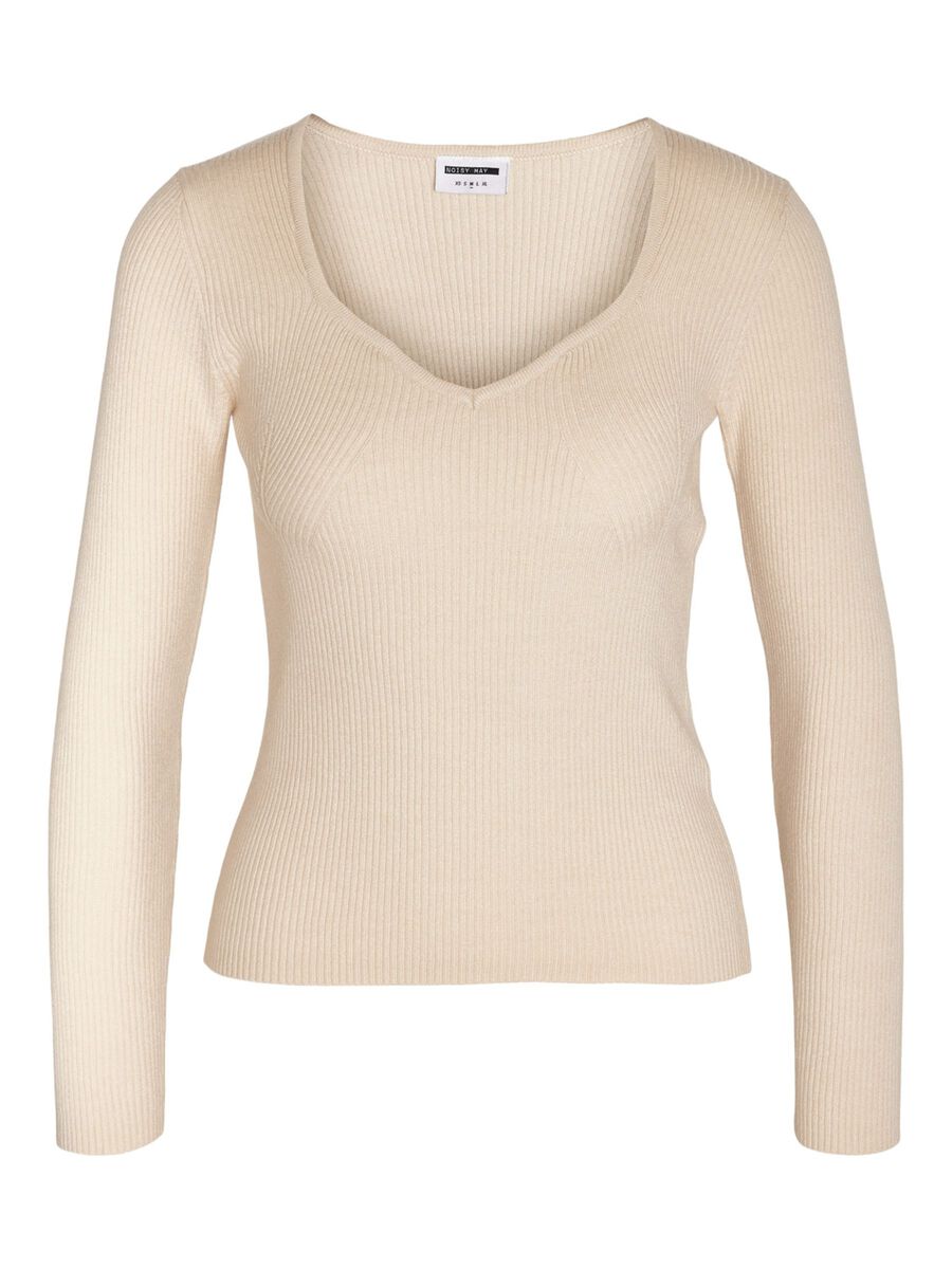Noisy May SCOOP NECK KNITTED PULLOVER