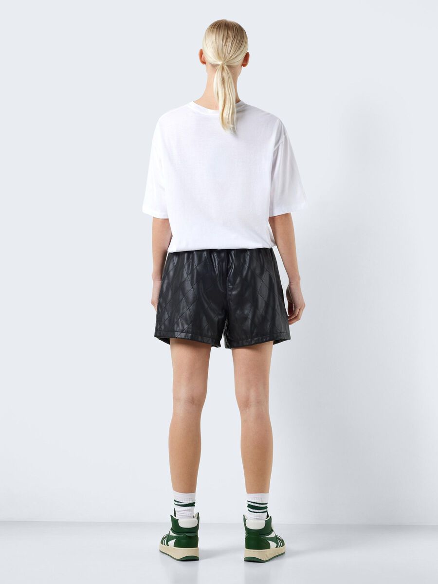 Noisy May FAUX LEATHER SHORTS