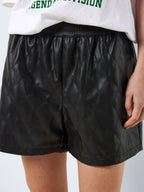 Noisy May FAUX LEATHER SHORTS