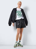 Noisy May FAUX LEATHER SHORTS