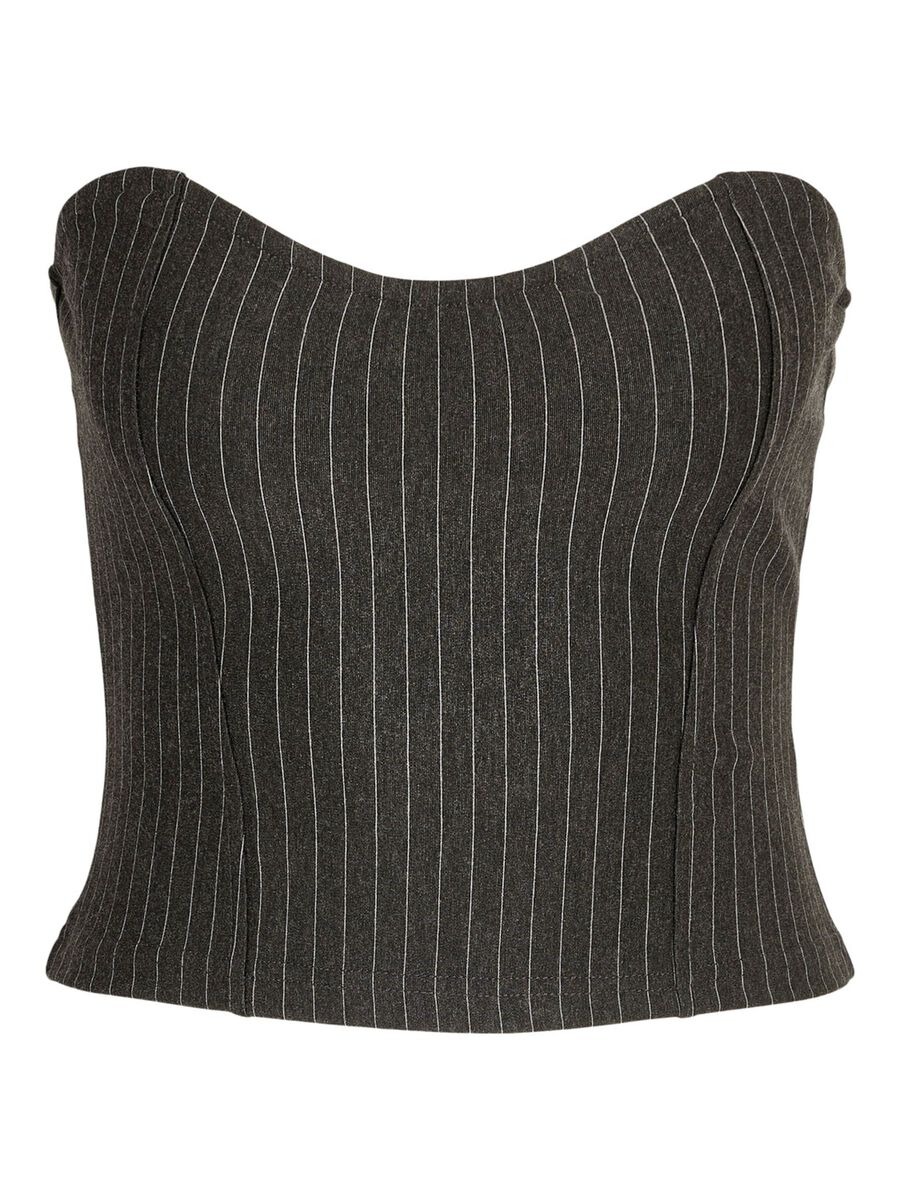 Noisy May PINSTRIPED CORSET