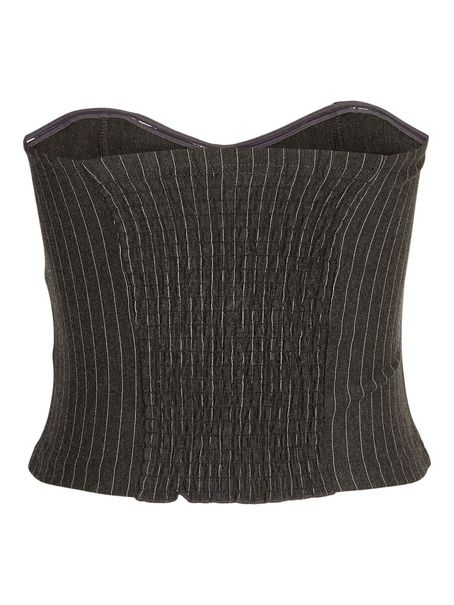 Noisy May PINSTRIPED CORSET