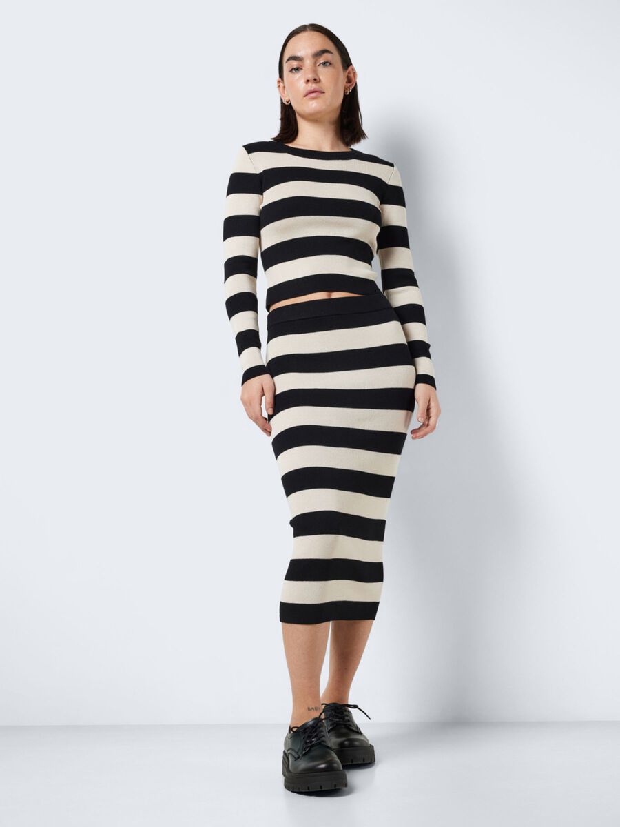 Noisy May KNITTED MIDI SKIRT