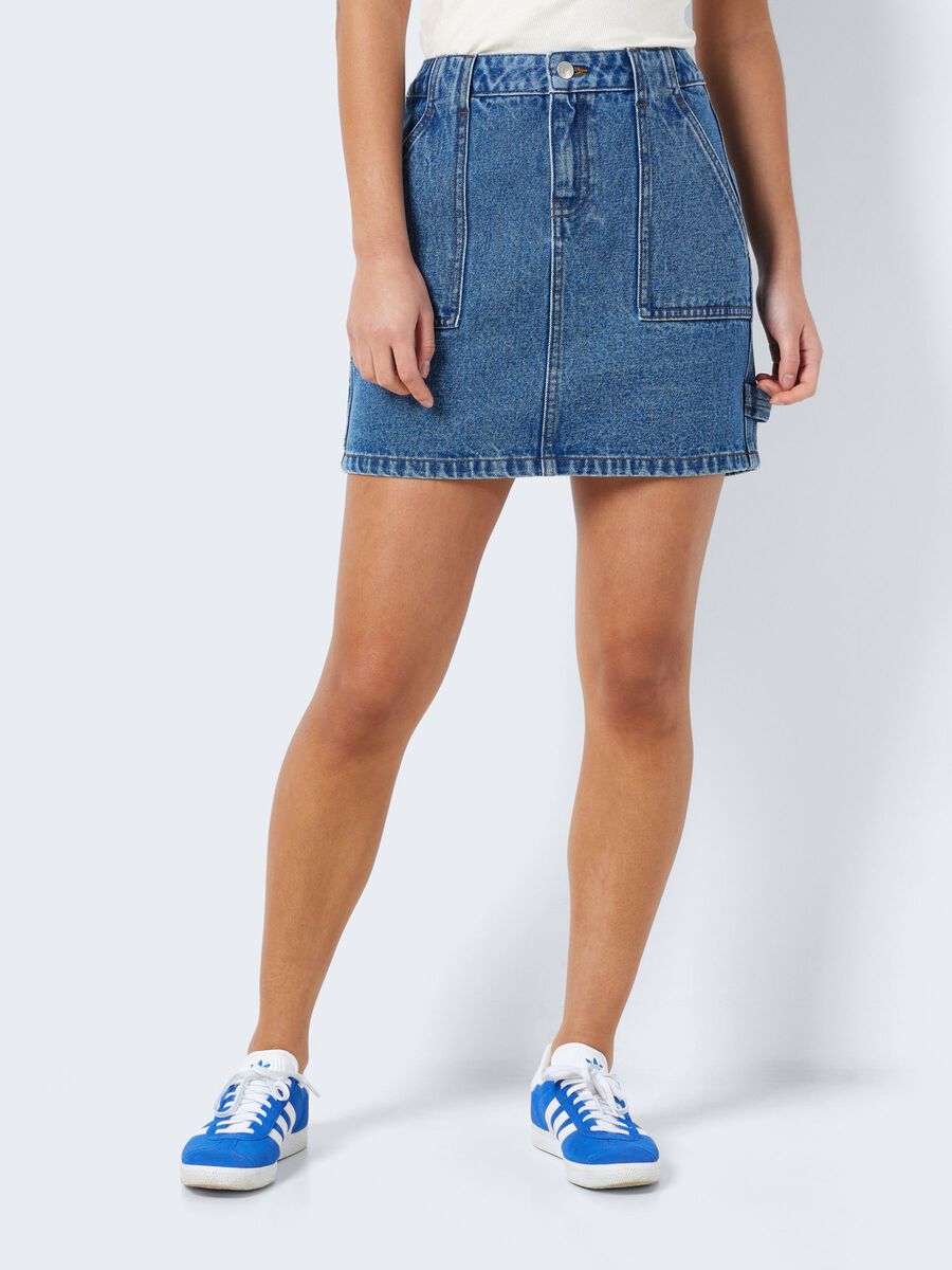 Noisy May SHORT CARGO DENIM SKIRT