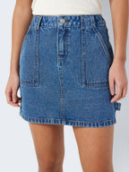 Noisy May SHORT CARGO DENIM SKIRT