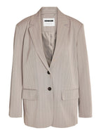 Noisy May PINSTRIPED BLAZER
