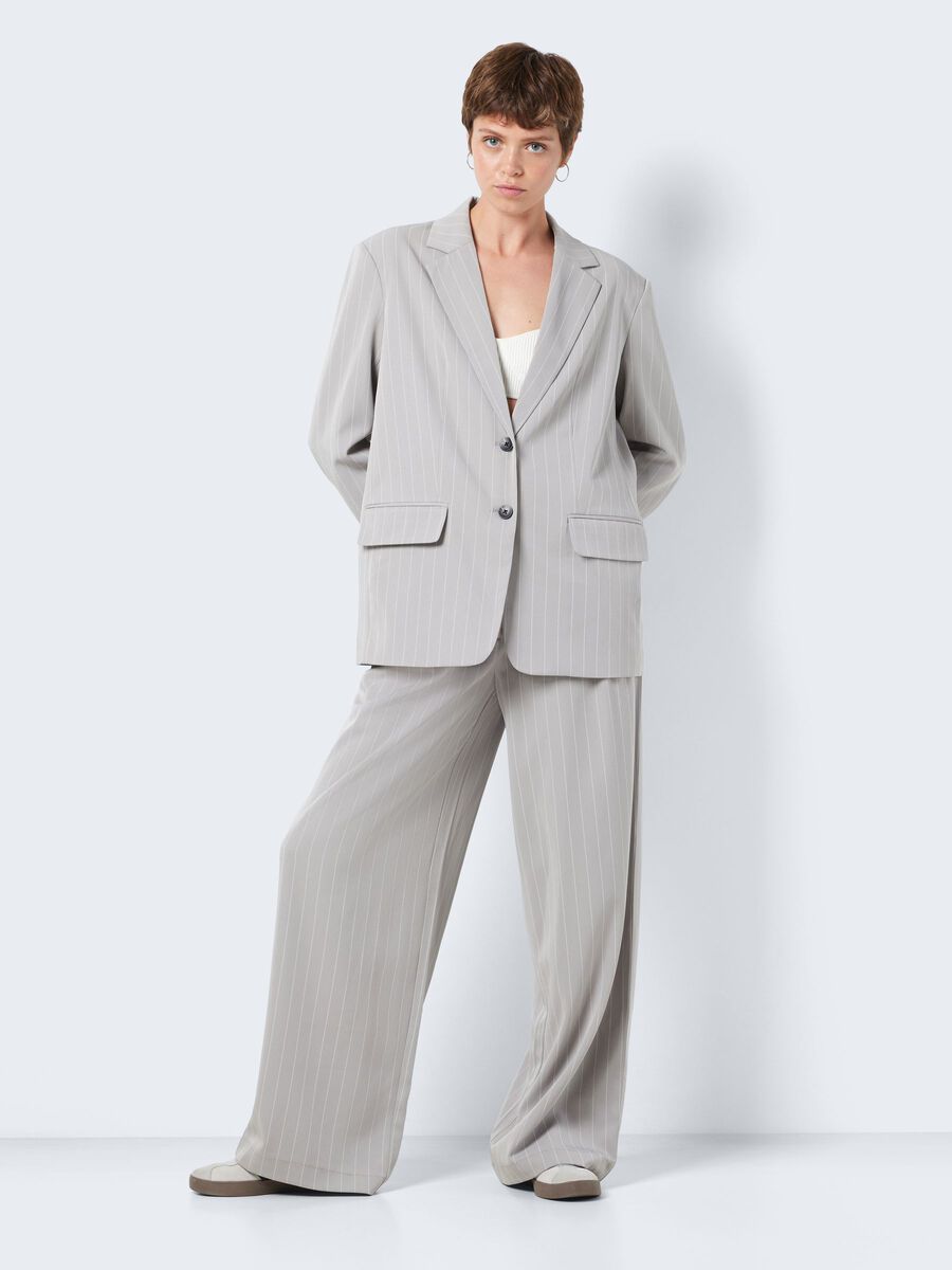 Noisy May PINSTRIPED BLAZER