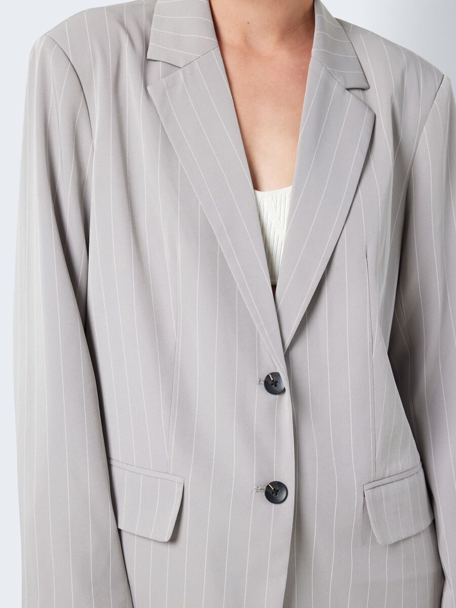 Noisy May PINSTRIPED BLAZER