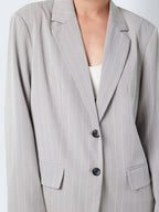 Noisy May PINSTRIPED BLAZER