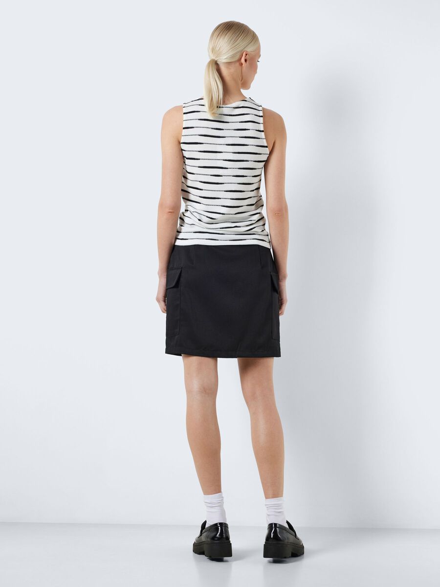 Noisy May SLEVELESS STRIPED TOP