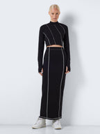 Noisy May LONG SLEEVED CROPPED TOP