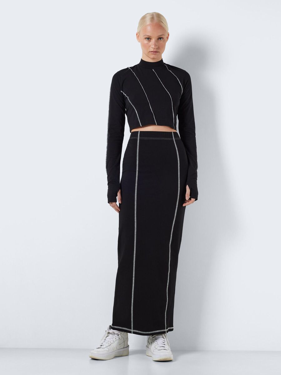 Noisy May LONG SLEEVED CROPPED TOP
