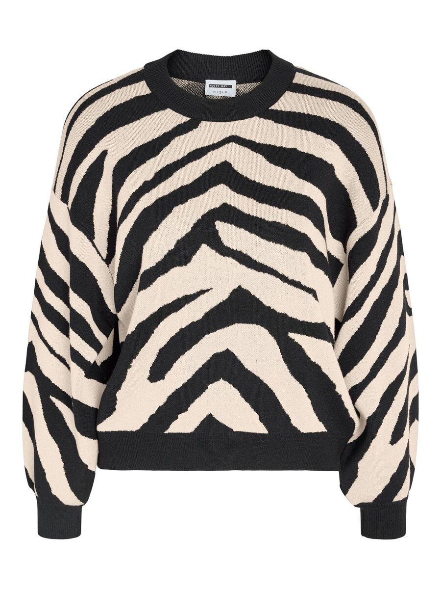 Noisy May KNITTED PATTERN PULLOVER